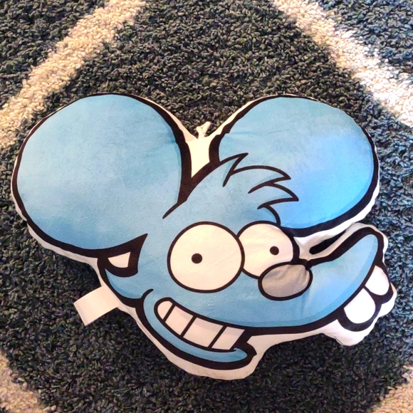 Simpsons Itchy Pillow - Picture 2 of 4